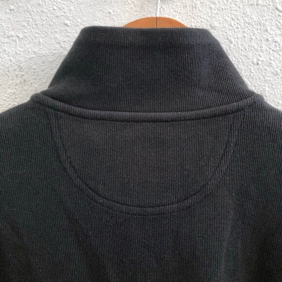 BROOKS & BROTHERS Cotton French Rib Half-Zip Sweater Size Small - Picture 3 of 9